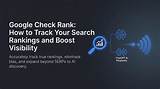 Discover Your Search Visibility: Check Google Rankings Effortlessly
