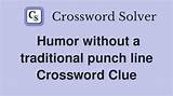 The Ultimate Punch Line Crossword: Test Your Comedy Knowledge